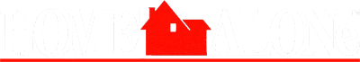 Home Alone logo for Sega Mega Drive